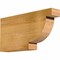 Ekena Millwork Alpine Rough Sawn Rafter Tail, Western Red Cedar, 4"W x 12"H x 24"L RFT04X12X24ALP00RWR - alternate 1